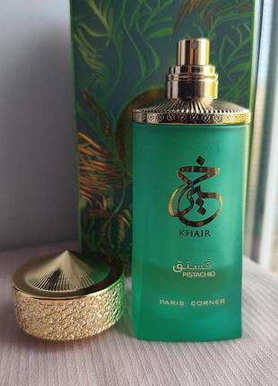 Остаток во флаконе парфюмированная вода унисекс paris corner oriental collection khair pistachio 20мл