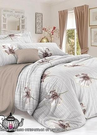 Постельное белье сатин s355 двуспальный евро