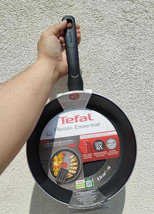Сковорода tefal resist essential 24 см