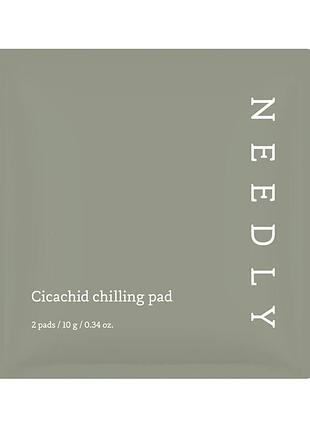 Заспокійливі тонер-пади з центелою needly cicachid chilling pad, 2 шт