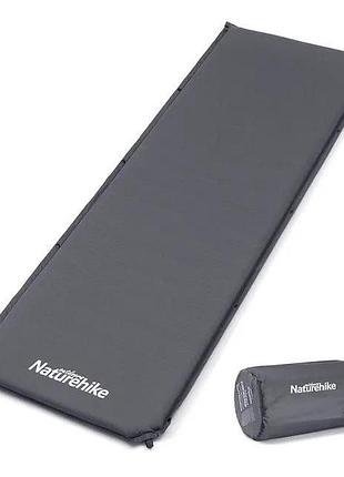 Матрас cамонадливающий 5 см naturehike nh20dz003, темно-серый