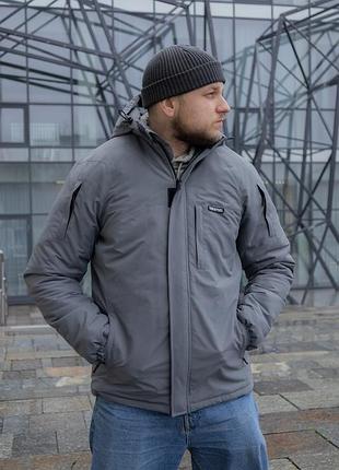 Зимова куртка troublemaker snow сіра, shrapnel