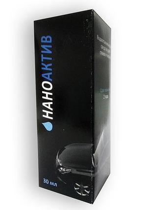 Нано-актив - водовідштовхувальний засіб для стекол та дзеркал автомобіля