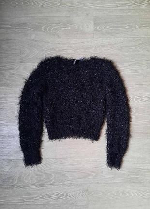 Свитер женский пушистый, размер xs-s