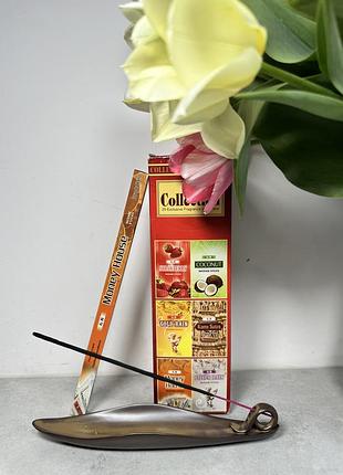 Аромапалочки та пахощі gr індія, 25 ароматів, ціна за 1 аромат на вибір, 8 паличок в упаковці дім грошей