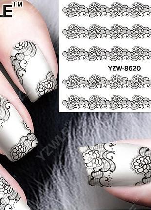 Наклейки для ногтей ble1506