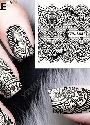Наклейки для ногтей а642