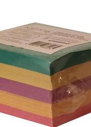 Бумага для заметок микс, цветная, 85х85мм 400 листов, клееная ц964061у