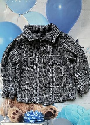 Тепла сорочка 12-18 місяців хлопчик 👦