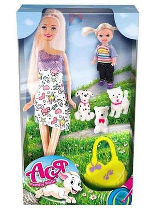 Лялька toys lab сімейна прогулянка ася 35086