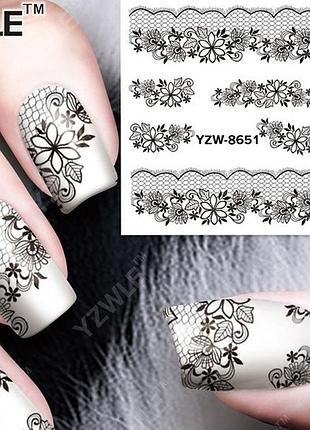 Наклейки для ногтей а651
