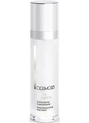 Легкий денний зволожуючий крем dermo28 для обличчя youth day spf15 50 мл