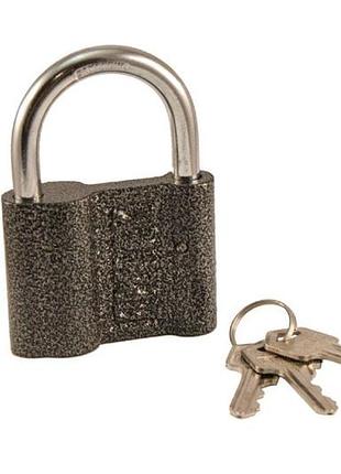 Замок навесной fzb 70 мм ермак серый (16-34-003)