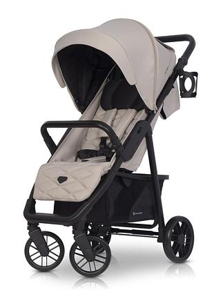 Коляска euro-cart flex black edition 9023-ecfb-02, fossil, бежевий