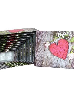 Коробка подарочная вz-1815 (набор 10шт)