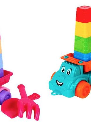 Набор для игры с песком технок машинка 7051