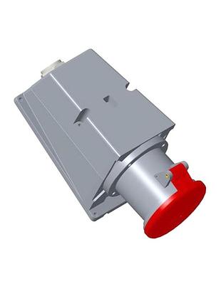 Розетка трехфазная настенная abb/amphenol 63а/4 363rs6w