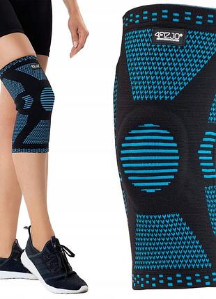 Фиксатор (бандаж) для колена 4fizjo со стабилизацией коленной чашечки 1 шт 4fj0461 size xxl