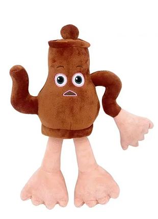 Мягкая игрушка итальянский мем чайник с ногами та та та та сахур 30cм