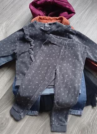 Набор одежды на девочку 80-86