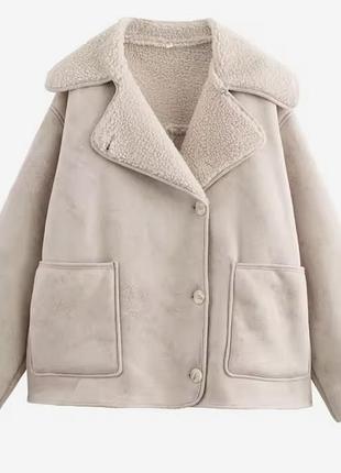 Дублянка шуба  штучне хутро розмір s/m