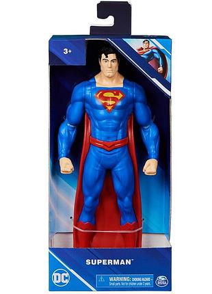 Супермен фігурка 24 см — герой із коміксів dc, пластикова іграшка для хлопчиків