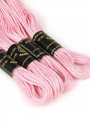 Мулине ''пнк им кирова'' 1005,розовый цвет нитки вышивки