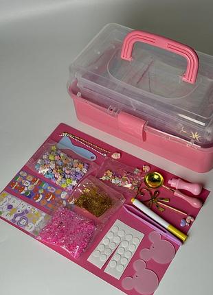 Набор для создания восковых фигурок и сургучных печатей в чемоданчике