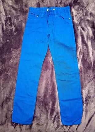 Котонові штани джинси на 11-13 років 👍