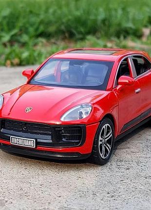 Детская машинка porsche macan t металлическая 1:32 autoexpert