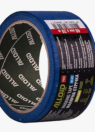 Alloid pro. лента малярная фасадная синяя 48мм х 20м, 140мкм