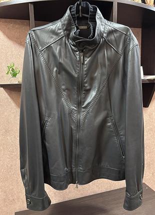 Чоловіча шкіряна куртка cortigiani