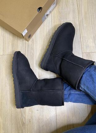 Угги ugg classic 2black1 фото