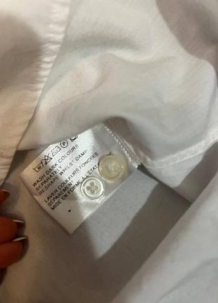 Рубашка біла uniqlo 4