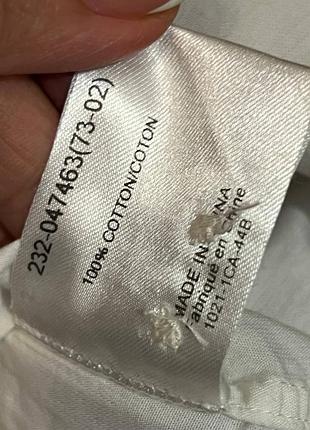 Рубашка біла uniqlo 8