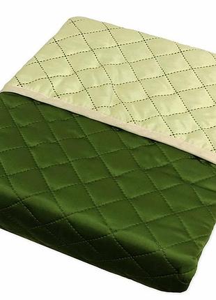 Покрывало шелковое 210х240 green