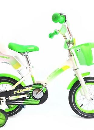 Детский велосипед crosser kids bike 20, зеленый