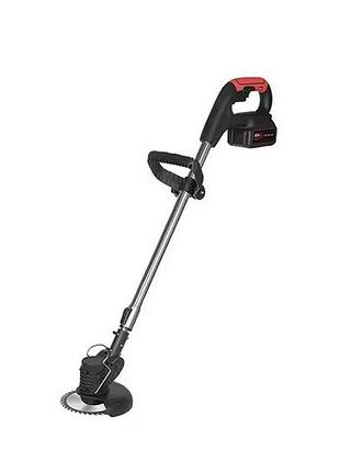 Електрокосарка 2 акумулятори - акумуляторна садова газонокосарка-триммер 24v