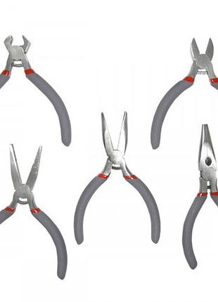Набір кліщів прецизійні 120мм 5шт proline