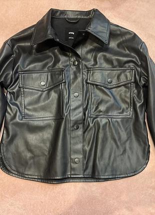 Сорочка з эко шкіри