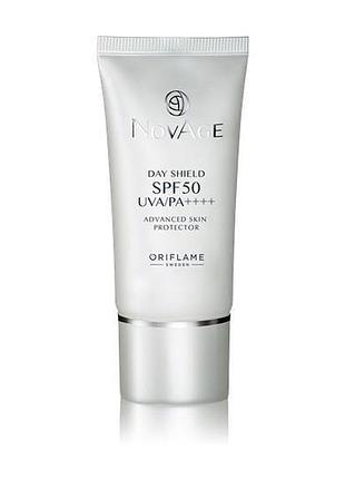 Мультифункциональный защитный крем для лица spf 50 novage
