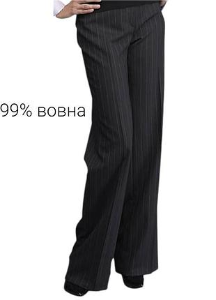 Брюки шерстяные широкие женские talbots брюки прямые классические палаццо m шерсть