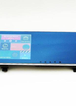 Зеркало регистратор d22 2 камеры gps wifi android