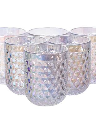 Набо стаканов 6 шт 250 (мл) для холодных напитков хамелеон hp-19-111