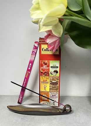 Аромапалочки та пахощі gr індія, 25 ароматів, ціна за 1 аромат на вибір, 8 паличок в упаковці лотос