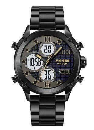 Skmei 1975sbkwt black-white steel