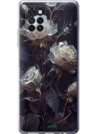 Чохол на infinix note 10 pro троянди 2 "5550u-2709-7673"
