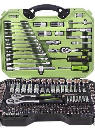 Универсальный набор инструмента 1/4" & 3/8"&1/2", 218 предм (нг-4218п) alloid