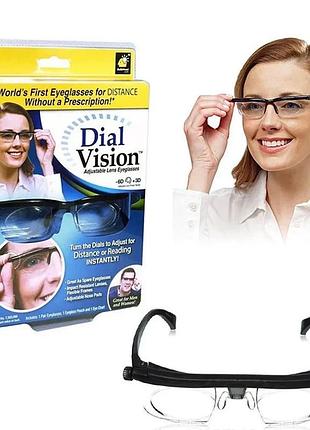 Очки с регулировкой линз dial vision универсальные