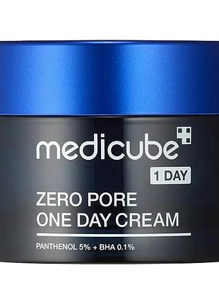 Зволожувальний балансуючий крем для шкіри з розширеними порами medicube zero pore one day cream, 50 мл